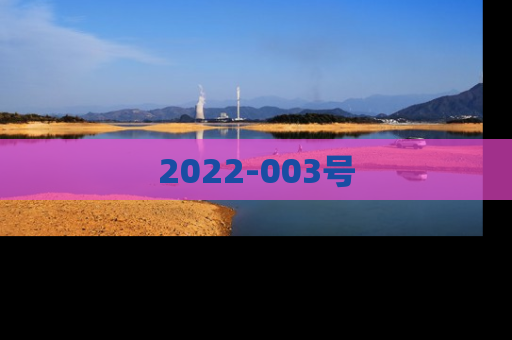 2022-003号