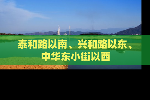 泰和路以南、兴和路以东、中华东小街以西
