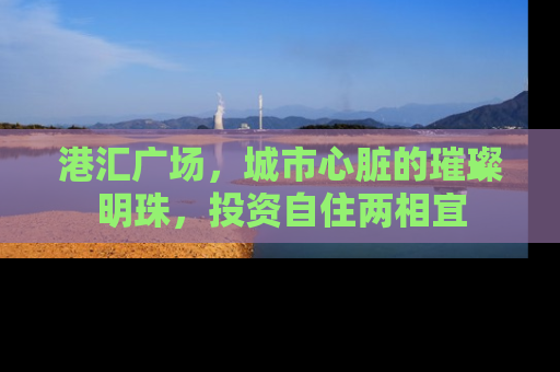港汇广场，城市心脏的璀璨明珠，投资自住两相宜