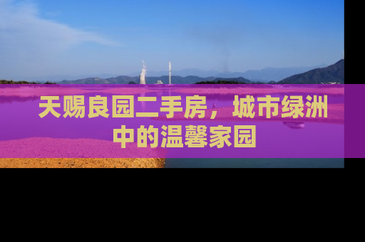天赐良园二手房，城市绿洲中的温馨家园