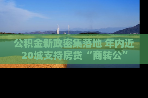 公积金新政密集落地 年内近20城支持房贷“商转公”