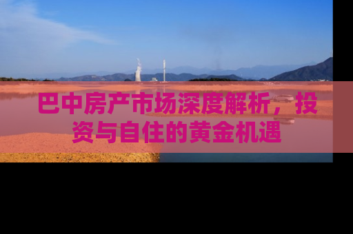 巴中房产市场深度解析，投资与自住的黄金机遇