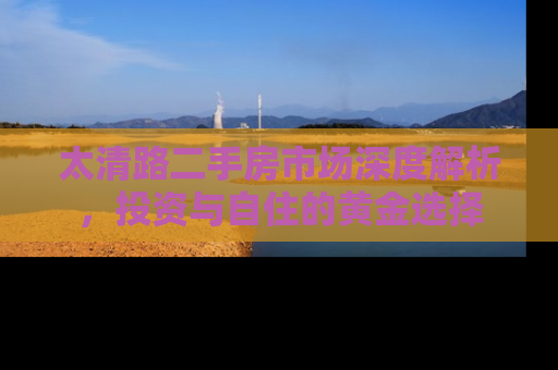 太清路二手房市场深度解析，投资与自住的黄金选择