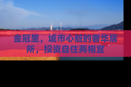 金冠里，城市心脏的奢华居所，投资自住两相宜
