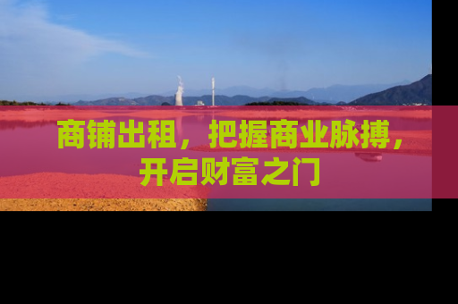 商铺出租，把握商业脉搏，开启财富之门