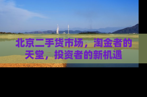 北京二手货市场，淘金者的天堂，投资者的新机遇