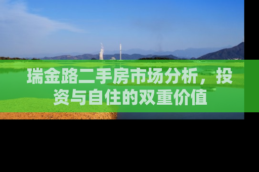 瑞金路二手房市场分析，投资与自住的双重价值
