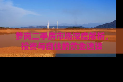 萝岗二手房市场深度解析，投资与自住的黄金选择