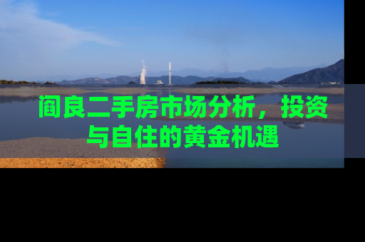 阎良二手房市场分析，投资与自住的黄金机遇