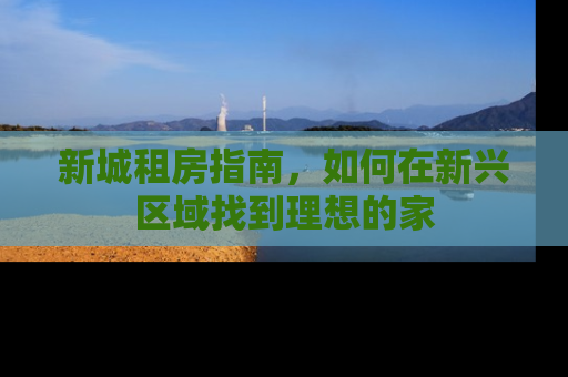 新城租房指南，如何在新兴区域找到理想的家