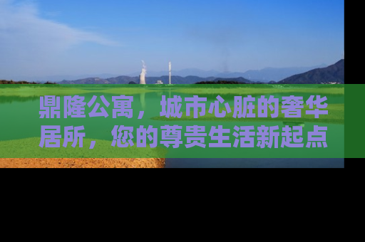 鼎隆公寓，城市心脏的奢华居所，您的尊贵生活新起点