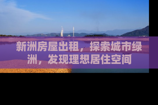 新洲房屋出租，探索城市绿洲，发现理想居住空间
