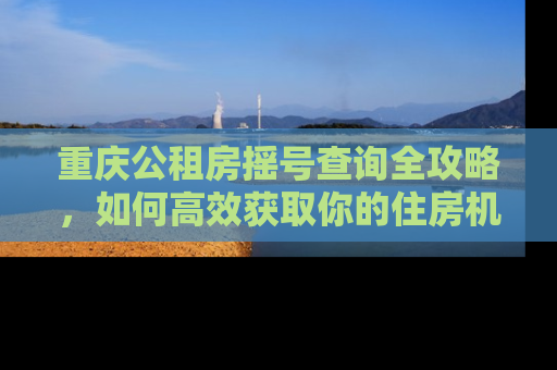 重庆公租房摇号查询全攻略，如何高效获取你的住房机会