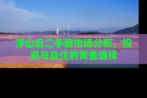 浮山后二手房市场分析，投资与自住的黄金选择