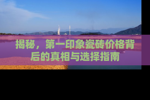 揭秘，第一印象瓷砖价格背后的真相与选择指南