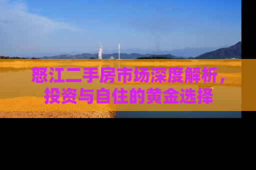 怒江二手房市场深度解析，投资与自住的黄金选择