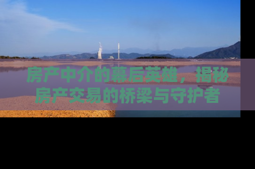房产中介的幕后英雄，揭秘房产交易的桥梁与守护者