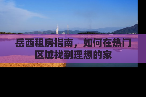 岳西租房指南，如何在热门区域找到理想的家