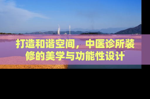 打造和谐空间，中医诊所装修的美学与功能性设计