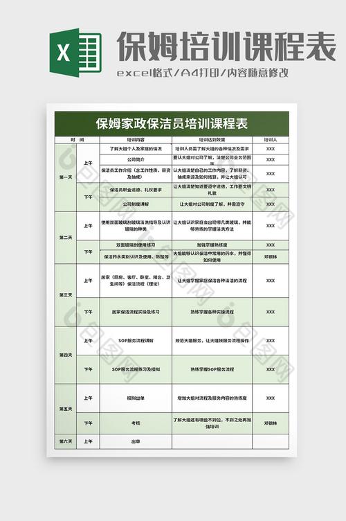 家政讲师培训收费标准